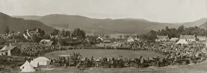 1911 Prints: Braemar Gathering Braemar Games 1911 Highland games traditional Scottish sport