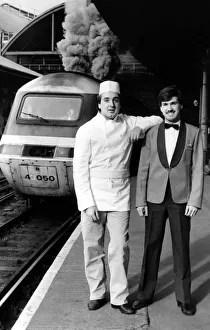 Two Men Only Prints: Brian Beacher of Whitley Bay and Graham Lamb (right) of Gosforth on 21st September 1985