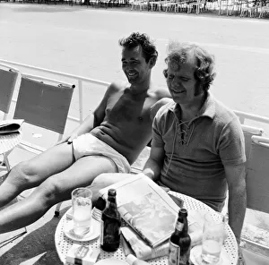 Journalism Prints: Brian Clough, former Brighton & Hove Albion manager and soon to be Leeds United manager