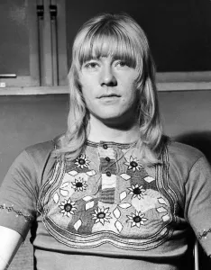 Brian Connolly, of The Sweet'pop group who are now no1 in the pop charts