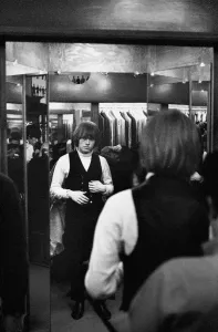 Brian Jones on the morning of 4 June 1964 when The Rolling Stones were taken shopping by