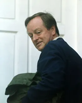 Brigadier Andrew Parker Bowles outside his home in South Kensington London who is