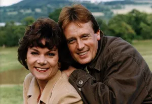 Jg Scan Prints: Briony McRoberts actress television Take the High Road with Ross Davidson