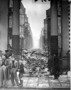 War And Prints: Bristol Blitz War time pictures of destruction visited on the city by German bombers