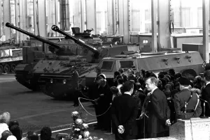00498 Prints: Britains Chief of the Defence Staff, Field Marshal Sir Edwin Bramall formally opened