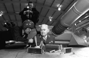 00498 Prints: Britains Chief of the Defence Staff, Field Marshal Sir Edwin Bramall formally opened