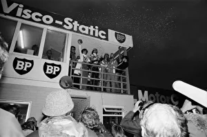 00964 Prints: Britiains World Motorcycle racing Champion Barry Sheene at Brands Hatch competing in
