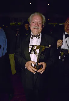 00090 Prints: British actor David Jason at the 1998 BAFTA TV Awards with his award he received for A