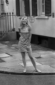 British actress Barbara Ferris who played barmaid Nona Williams in the television