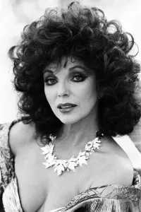 British actress Joan Collins pictured in Los Angeles, California