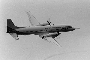 British Aerospace ATP (Advanced Turbo Prop) May 1987 development aircraft