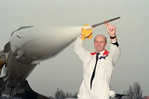 British Airways Concorde 20th Birthday is celebrated at Heathrow Airport