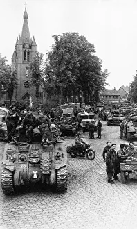 Core07 Prints: British Armour enter Valkenswenswaard First Village over the Dutch Border to be liberated