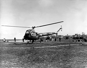 00367 Prints: A British Army Air Corp Saunders-Roe Skeeter scout helicopter. 29 / 05 / 1961