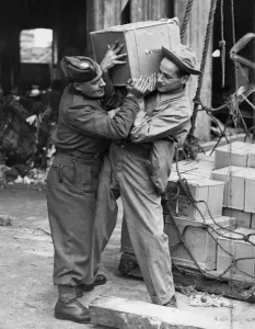 Cargo Prints: British Army Royal Engineers sapper J W Gould from Leeds