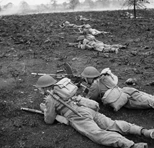 British army training exercises in operation at the new 15 square mile Eastern Command