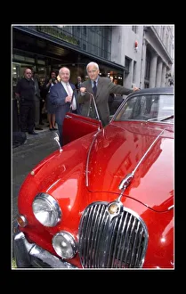 Author Prints: British Author Colin Dexter, Creator of the Inspector Morse mysteries seen here with