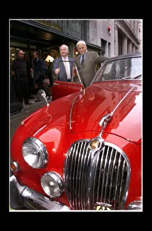 British Author Colin Dexter, Creator of the Inspector Morse mysteries seen here with