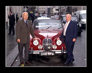 British Author Colin Dexter, Creator of the Inspector Morse mysteries seen here with