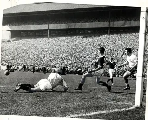 00968 Prints: British Championship International football match at Hampden Park, Glasgow