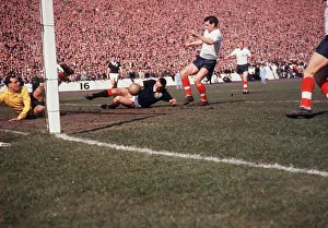 00968 Prints: British Championship International football match at Hampden Park, Glasgow