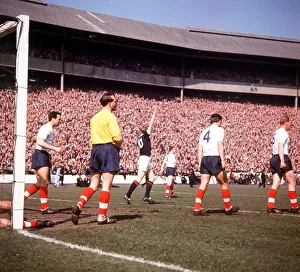 00968 Prints: British Championship International football match at Hampden Park, Glasgow