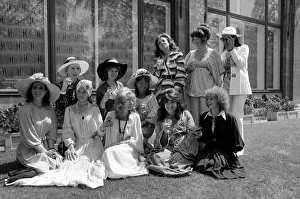 British Comic Actresses: Polly James (Actress) 2nd left front row Merys Hughes