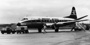 Plane Prints: British Eagle International Airlines a major British independent airline that operated