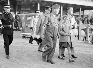British Expeditionary Forces return from Dunkirk. June 1940. W318H