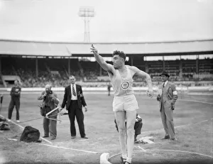 British Games at White City July 1950 John Savidge (UK