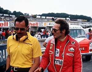 British Grand Prix 1976 Brands Hatch July 1976 Niki Lauda for Ferrari number 1 car