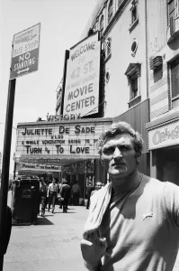 British heavyweight boxer Joe Bugner in New York City. Joe is New York to meet some