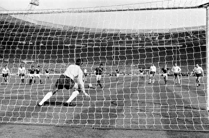 British Home Championship International match at Wembley Stadium. England 1 v Scotland 2