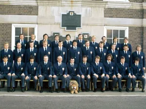British and Irish Lions Rugby Union Team pose for a group picture before embarking
