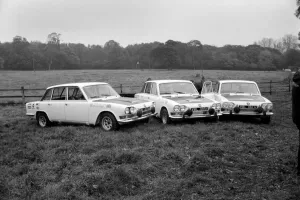 British Leyland Motor Corporation today held At Home'for their Triumph 2. 5 P