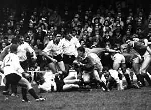 British Lions v Rest of The World. Wales scrum half Robert Jones sets off on a sizzling