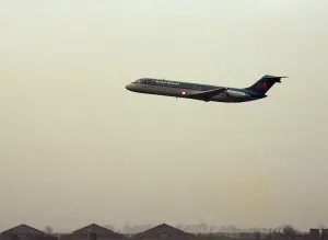 00513 Prints: British Midland operated a comemerative flight to Teesside Airport to mark its last DC9