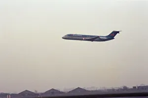 00791 Prints: British Midland operated a commemorative flight to Teesside Airport to mark its last DC9