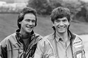 Rider Prints: British Motorcycle road racer Barry Sheene opens the Third International Road racing show