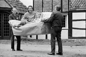 Former British Motorcycle road racer Barry Sheene prepares for a new life in the sun as