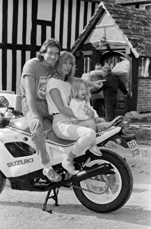 Former British Motorcycle road racer Barry Sheene prepares for a new life in the sun as
