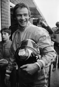 00965 Prints: British Motorcycle road racer Barry Sheene at Snetterton