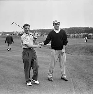 00678 Collection: British Open 1958. Royal Lytham & St Annes Golf Club. Lancashire. Saturday 5th July 1958