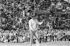 British Open 1974. Royal Lytham & St Annes Golf Club in Lancashire, England