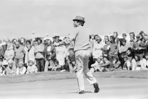 British Open 1974. Royal Lytham & St Annes Golf Club in Lancashire, England