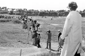 00905 Prints: British Open 1974. Royal Lytham & St Annes Golf Club in Lancashire, England