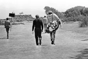 British Open 1974. Royal Lytham & St Annes Golf Club in Lancashire, England