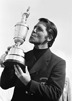 00905 Prints: British Open 1974. Royal Lytham & St Annes Golf Club in Lancashire, England