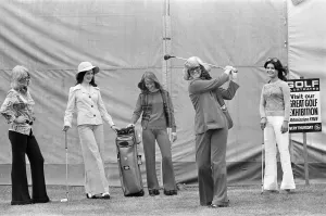 00905 Prints: British Open 1974. Royal Lytham & St Annes Golf Club in Lancashire, England