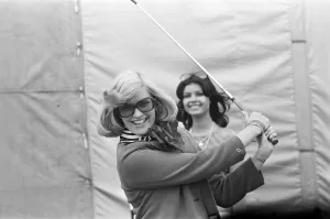 00905 Prints: British Open 1974. Royal Lytham & St Annes Golf Club in Lancashire, England